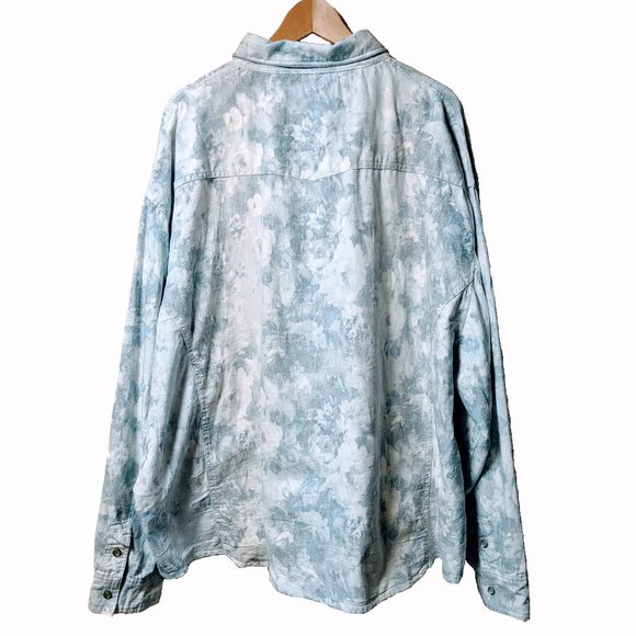 In The Attic Oversized Floral Button up - Picture 2 of 6